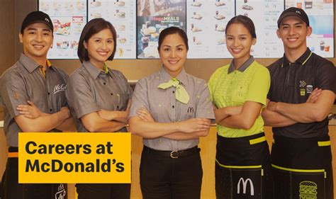 mcdo manager uniform